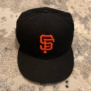New Era SF Giants Fitted Hat, Size: 7 1/4